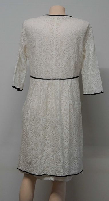 Rochie EMME By Marella dantela alba marimea 46