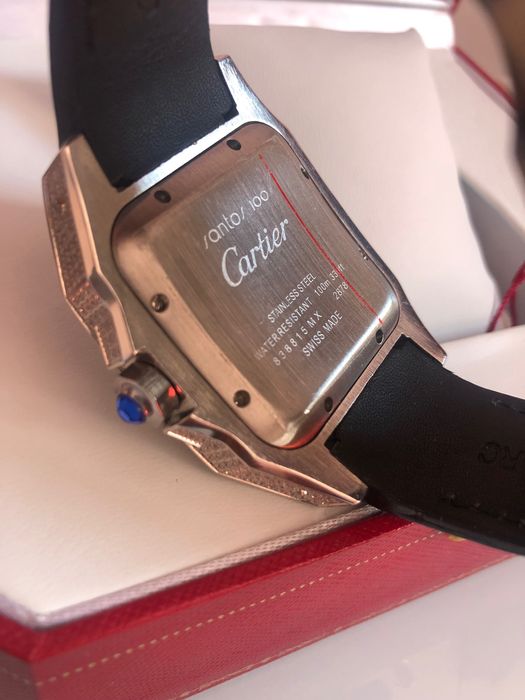 Ceas Cartier Santos 100 Diamond nou sigilat