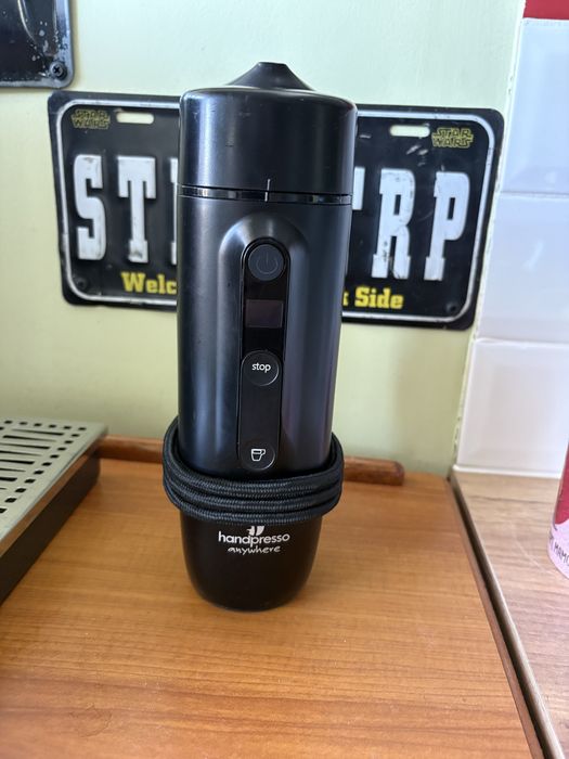 Еспресо машина Handpresso, Auto Capsule, 19 bar, 120 W, 12 V, 24v Черен