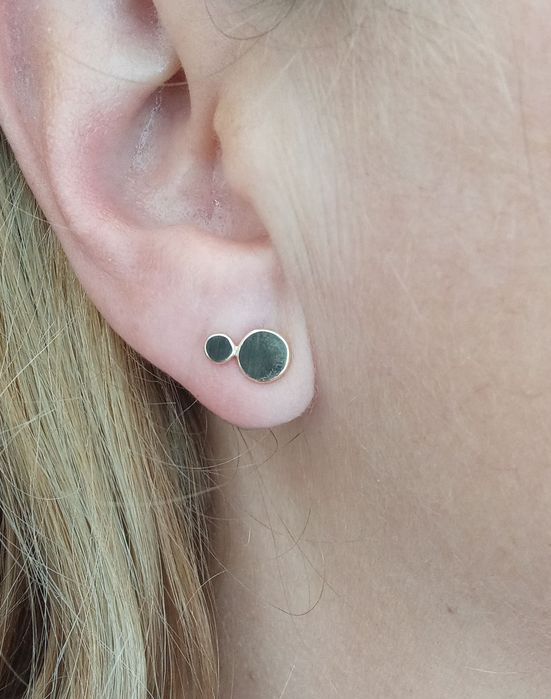 Златни обеци 14 карата.