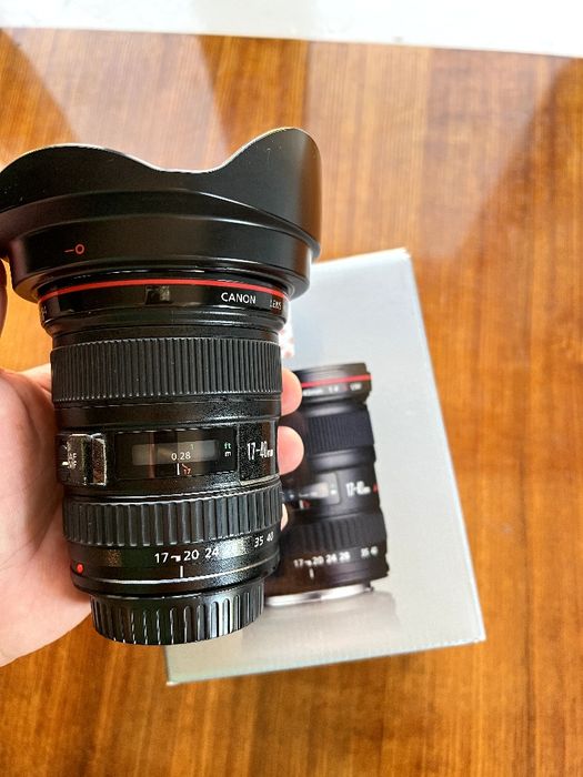 Srochno sotiladi Canon obiktiv 17-40 4L ishlashi yaxshi