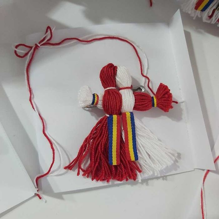 Mărțișor perechi fire bumbac