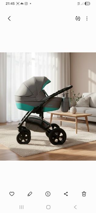 Коляска 2 в 1 недорого срочно