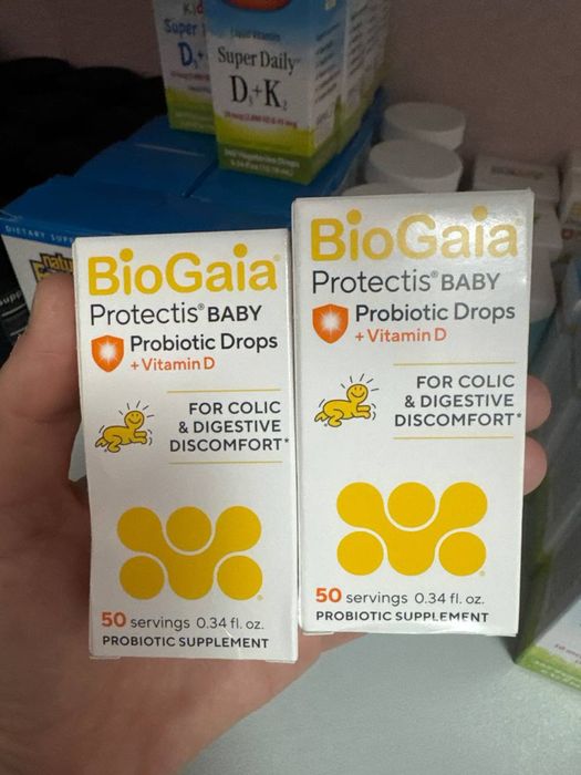 BioGaia probiotic 10мл в каплях 0+ срок 09/2027