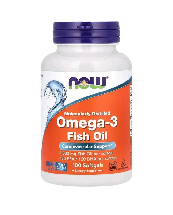 Omega-3 100ta, 1,000 mg. Омега-3 рыбий жир, 1000 мг.
