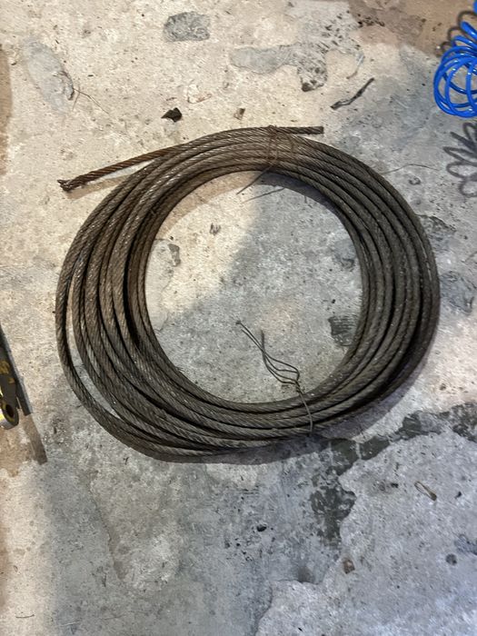 Cablu forestier , macara ,  fi —13 mm ,tractiune