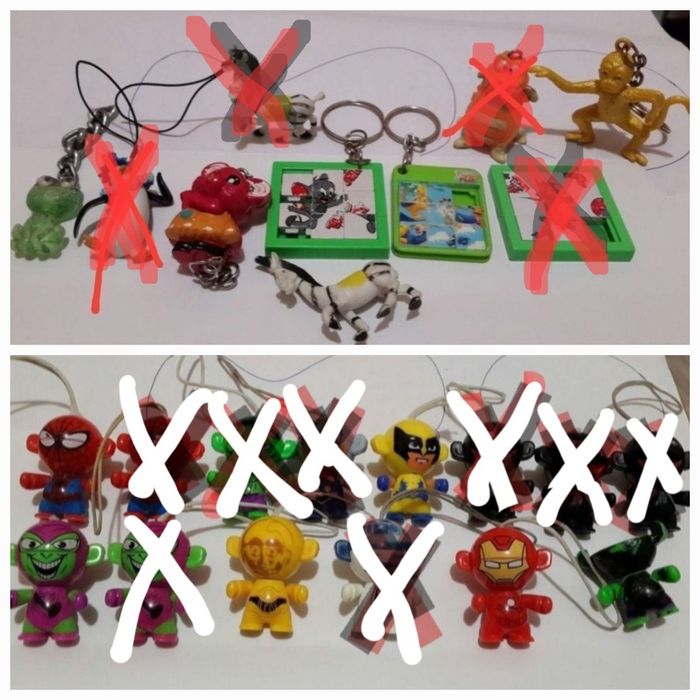 Киндер игрушки разные