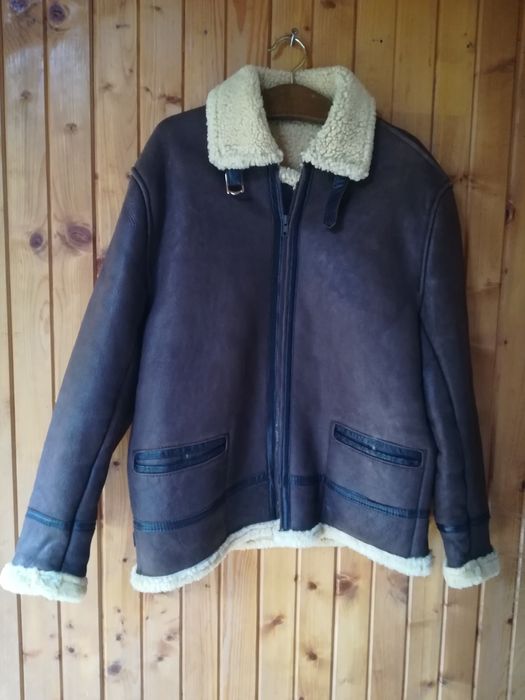 Geaca piele cu blana Lomax Aviator L