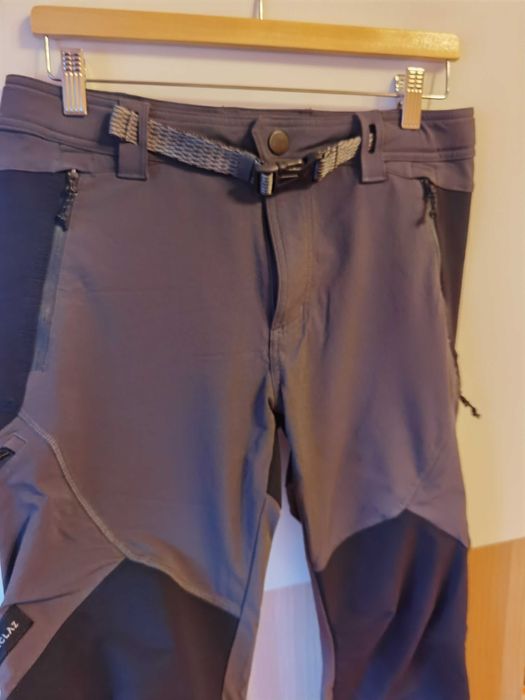 Pantaloni hidrofobi drumetie Forclaz MT900, softshell, 38