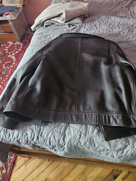 Мъжко кожено яке от естествена кожа