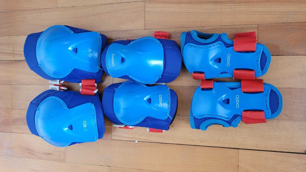 Kit Role Oxelo Copii (28-30), casca si protectii