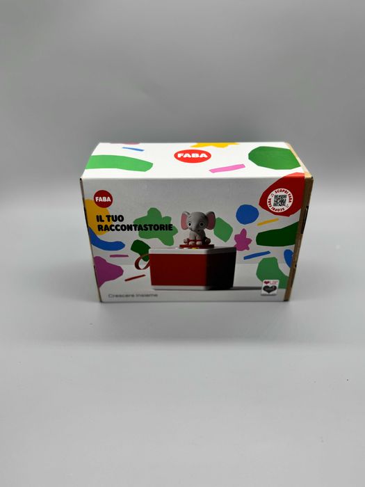 FABA детски аудио разказвач със слончето Ele, компект -италиански език