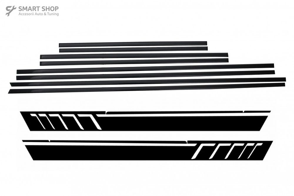Bandouri Laterale Mercedes G-Class W463 (1989-2017) cu Stickere Latera