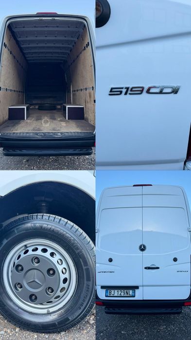 Mercedes Sprinter 519 419 Maxi Lung XXL 2018 3.0CDI 190CP E6 cutie automata clima Cat B