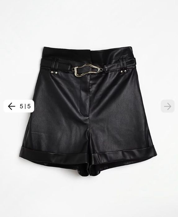 Кожени къси панталони RIVER ISLAND