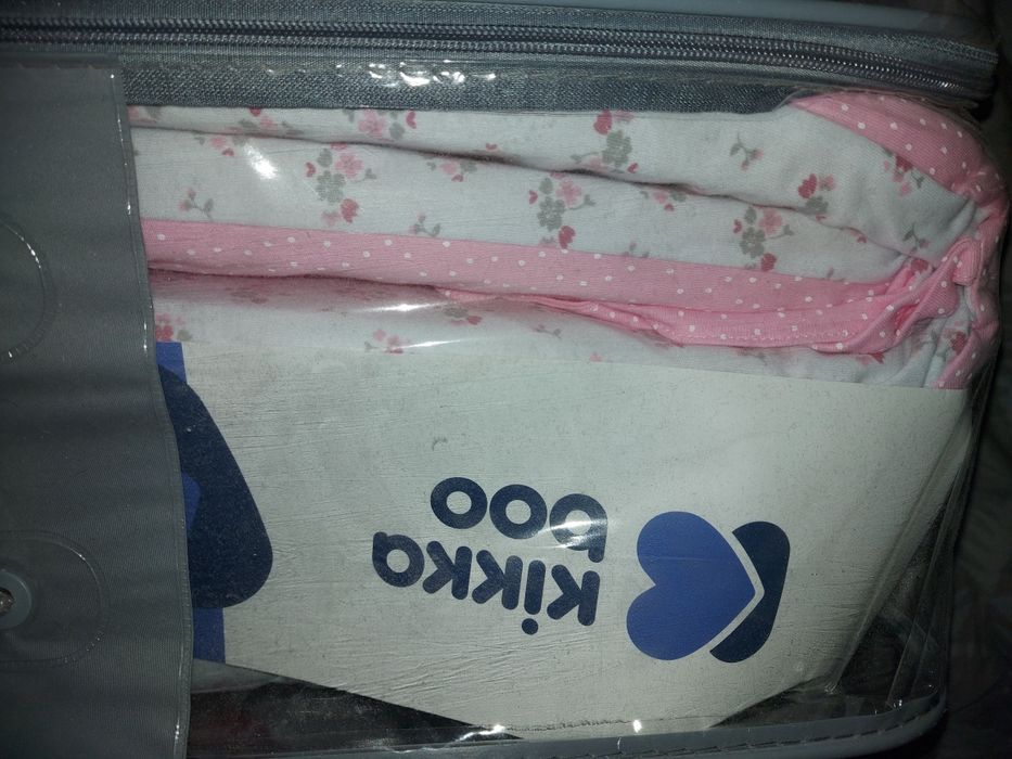 Нов бебешки спален комплект обиколник със завивка, чаршафче...