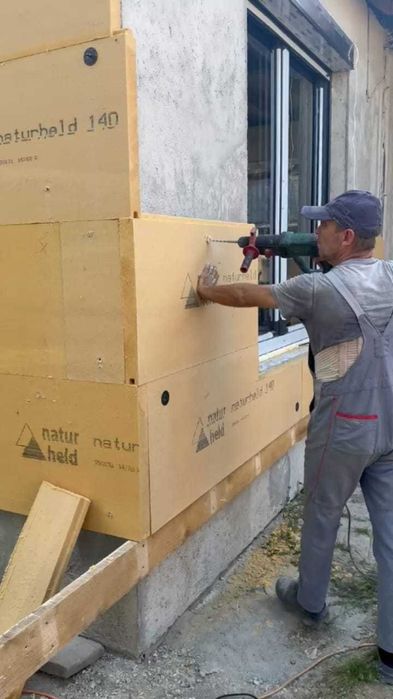 Placi termo izolatie Naturheld Astereală si fațadă