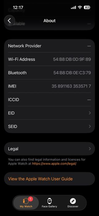 Apple Watch Series 11 GPS+Celullar (42mm) Aluminiu – Sănătate Baterie 100% / Ca Nou