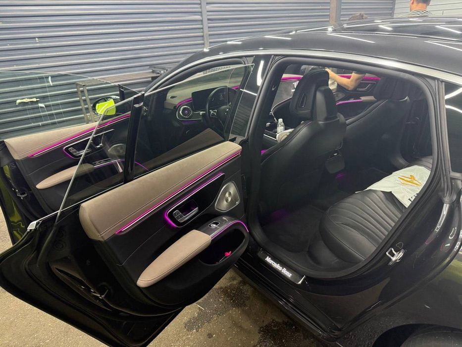 Mercedes-Benz eqs 450 + 840 Запас хода