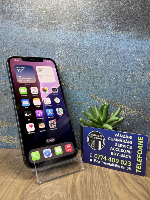 Iphone 12 pro max/128gb/2 Ani Garantie Centrul de Telefoane/rate