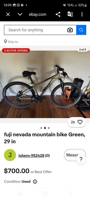 Bicicletă MTB Fuji Nevada 4.0 LTD 29"