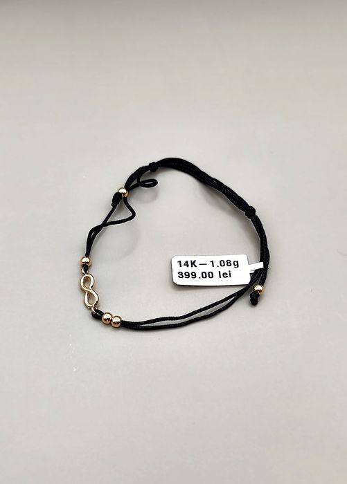 Bijuteria Royal bratara snur din aur 14k 1.08 gr
