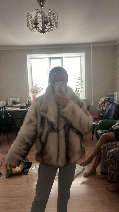 Эко шубка короткая