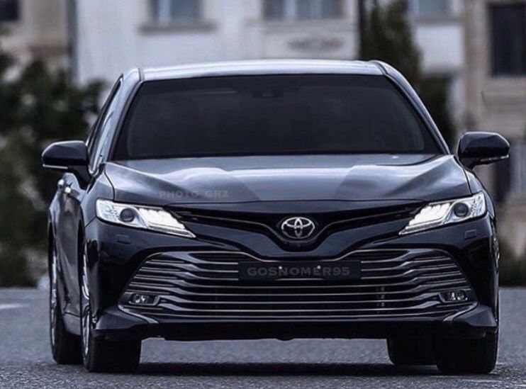 Toyota Camry v70 матовый серый