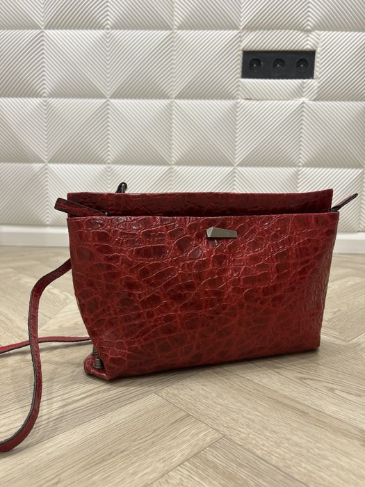 Коженая сумка новая!