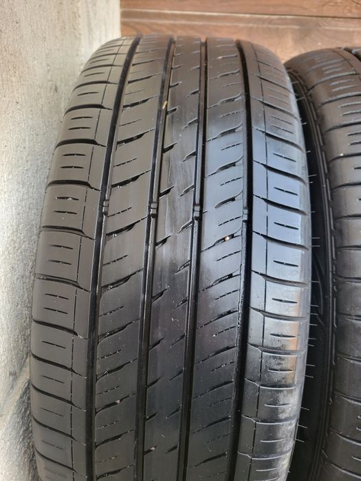 Set jante R17 Nissan Leaf+anvelope vara Dunlop 215 50 17  ca noi