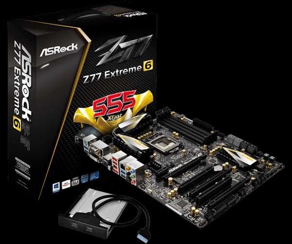 Продам материнскую плату ASRock Z77 Extreme6 (LGA1155)