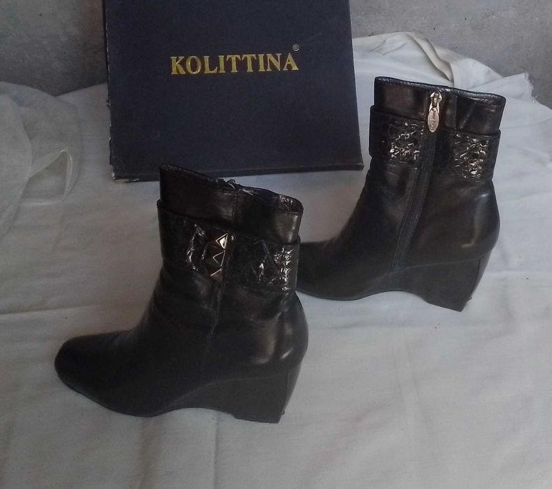 Сапоги и полусапоги натуральные разные