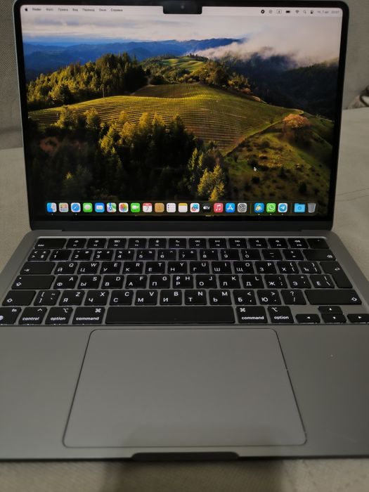 MacBook air M2 ёмкость 100%