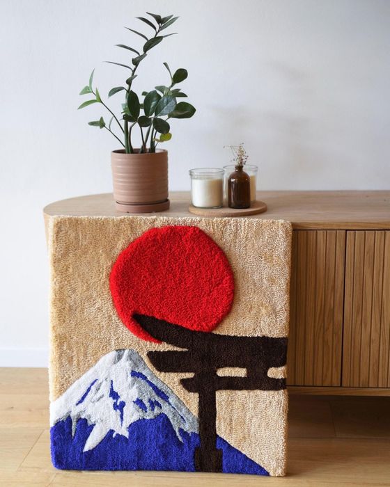 Тафтинговый ковер