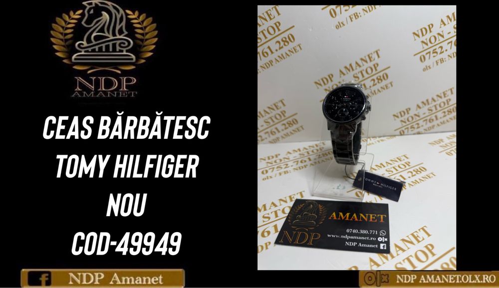 NDP Amanet Braila Ceas Barbatesc Tomy Hilfiger (49949)