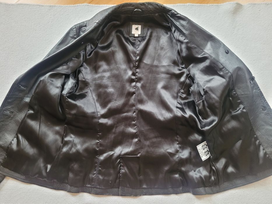 Сако естествена кожа