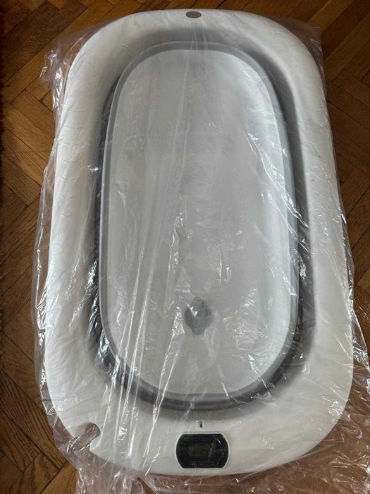 Cădiță bebe cu termometru