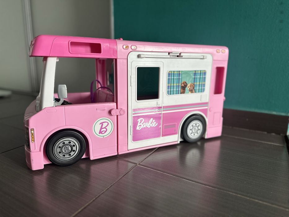 Masina Rulota Barbie 3 in 1