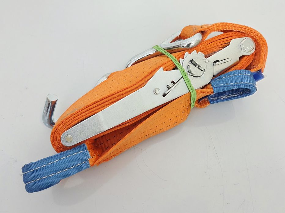 chinga auto 3t/3,3m/50mm cu adaptor fixare in 2 puncte