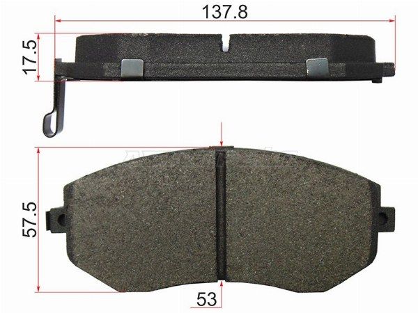 Колодки тормозные Subaru Forester