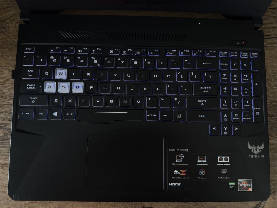 ASUS Gaming Ryzen 5 GTX 1650 SSD+HDD 8GB RAM