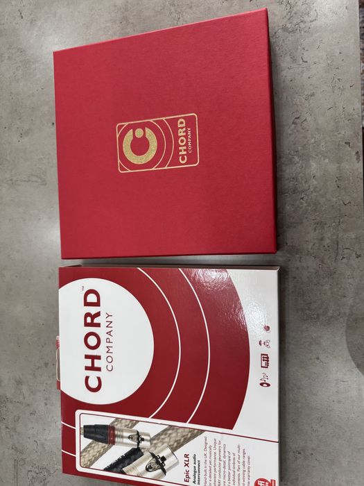 XLR кабел - CHORD Epic Aray 2 XLR 0,5 м