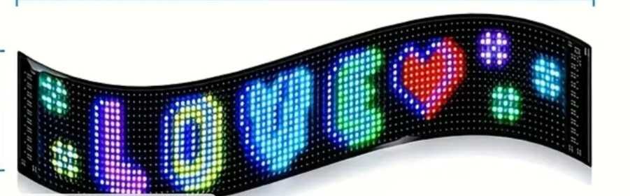 Лед светлина за кола 17 см