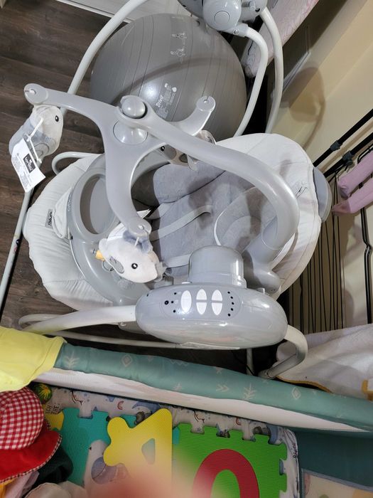 Електрическа бебешка люлка до 9 кг Lorelli Tango