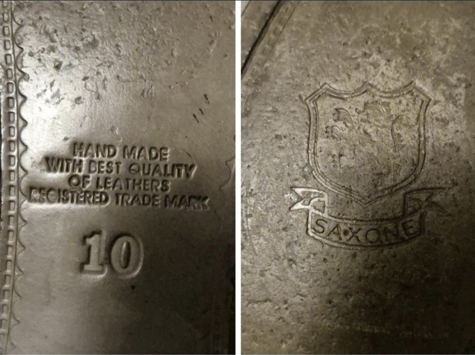 Pantofi de lux Handmade, Saxone of Scotland Arran Loafers - 42