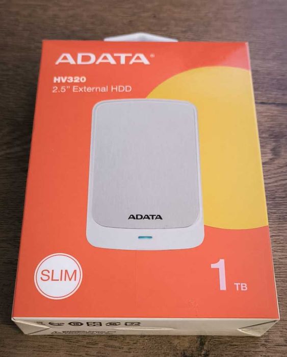 HDD extern Adata HV320 – 1TB – NOU, SIGILAT