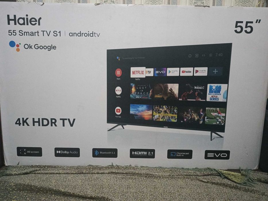 Haier 55 Smart TV S1  androidtv