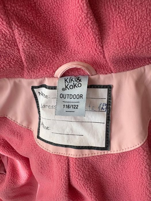 Розов детски дъждобран Kiki&Koko 116/122