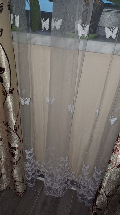 Set perdea cu draperii blackout!