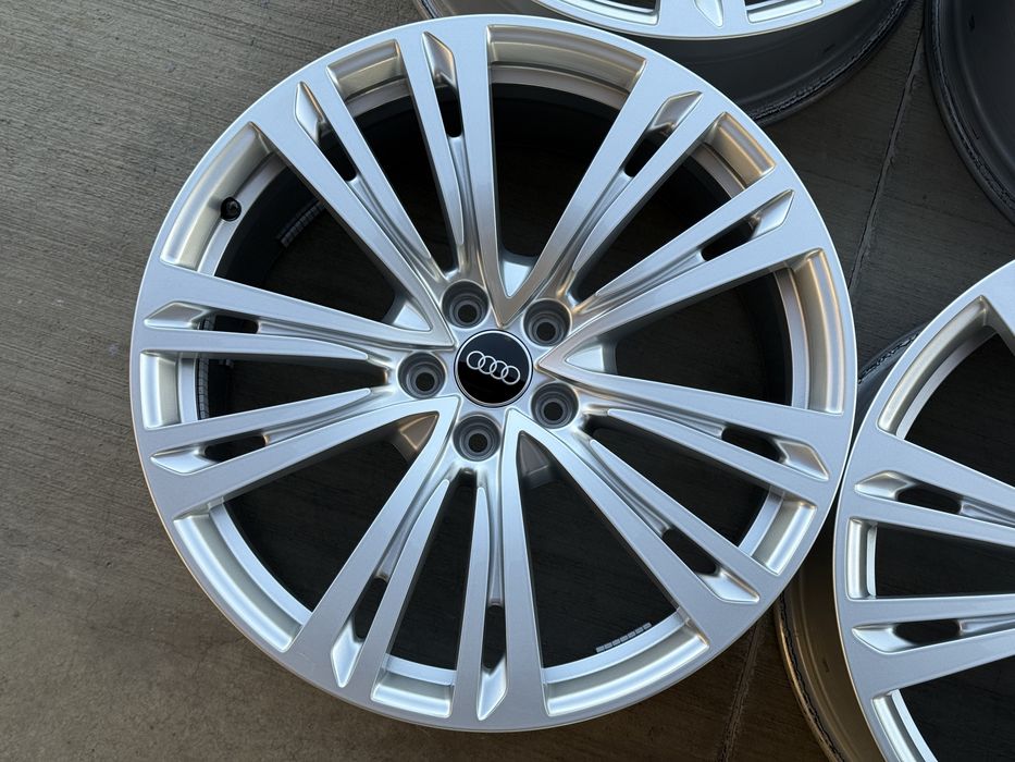 4бр. ПОЧТИ НОВИ 20” ОРИГИНАЛНИ Джанти 5х112 за -AUDI/VW/SEAT/SKODA/VAG- 9Jx20H2, ET40